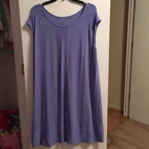 Purple Maternity Dress